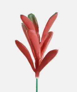 Official Key Items Artificial Succulents - Dark Pink Rubber Dandelion