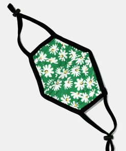 Flower Print Kid's Face Mask