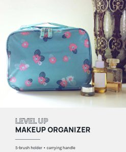 Alternative view of a2o Lab Floral Travel Vanity Case