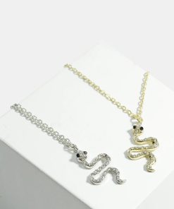 Snake Pendant Necklace