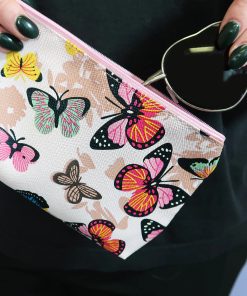 Alternative view of a2o Lab Makeup Pouch - Butterflies