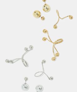 Swirl Ring and Earring Set