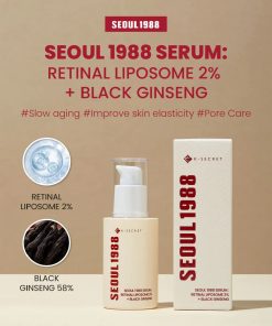 Alternative view of K-Secret Seoul 1988 Serum: Retinal Liposome 2% + Black Ginseng 30ml