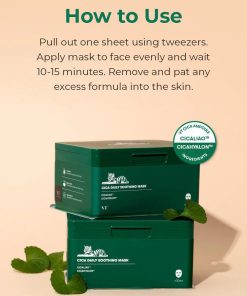 Alternative view of VT Cica Daily Soothing Mask (30 Sheets)