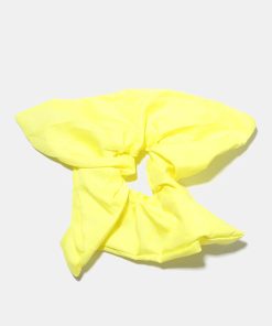 Alternative view of Squared Shape Scrunchie
