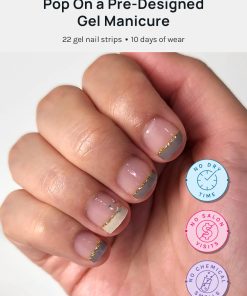 Alternative view of AOA Paw Paw Gel Polish Strips: Half & Half
