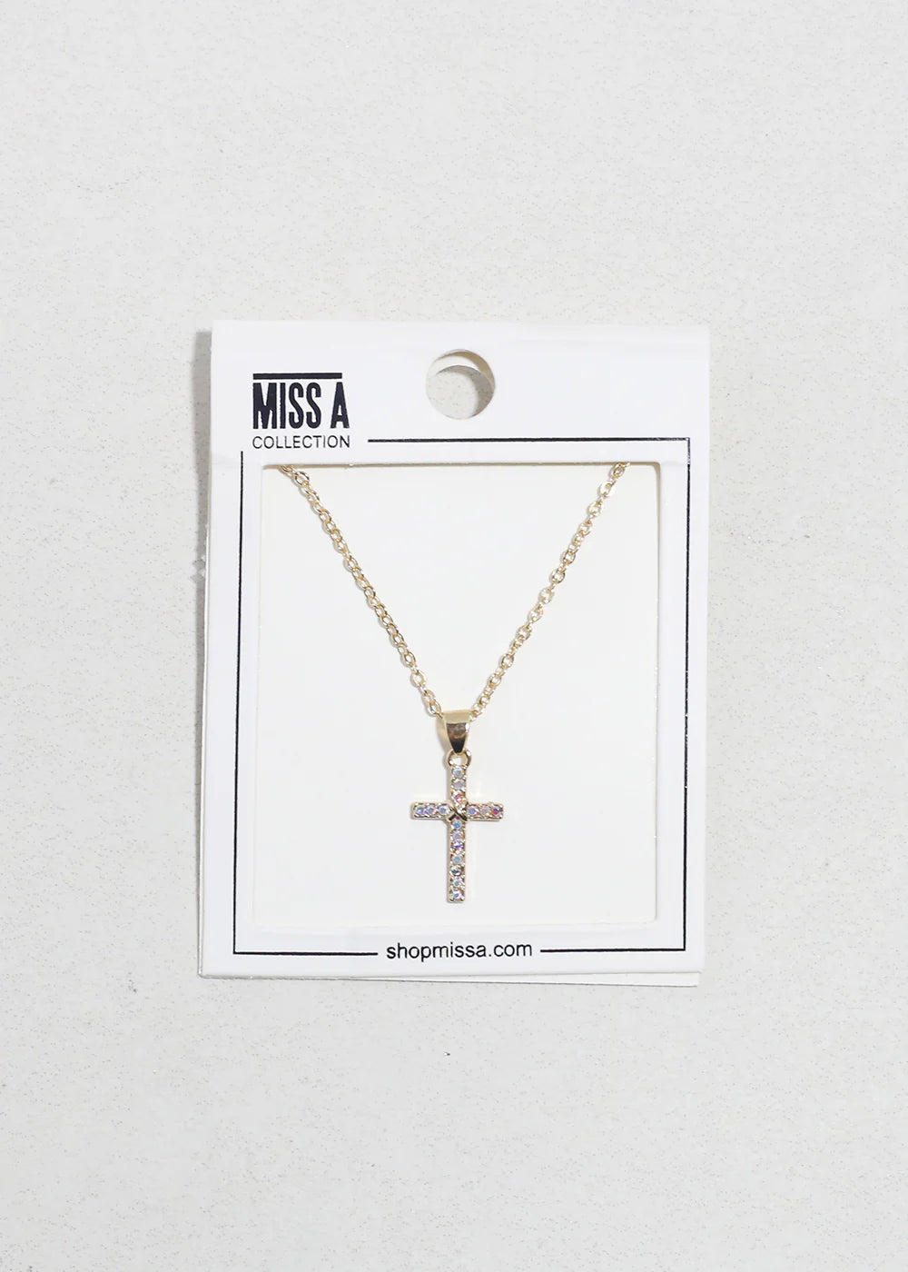 Radiant Faith Cross Necklace