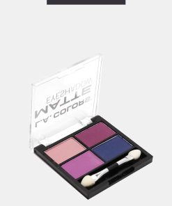 L.A. Colors- 4 Color Matte Eyeshadow- Mattenificent