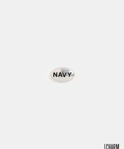 Navy Locket Charm