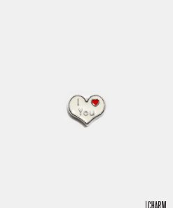 I Love You Locket Charm