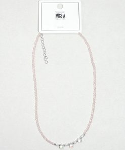 Iris Glow Crystal Beaded Necklace