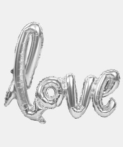 Official Key Items Party Balloon- Silver Love