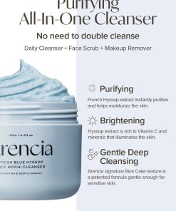 Alternative view of Arencia Fresh Blue Hyssop Rice Mochi Cleanser 120g