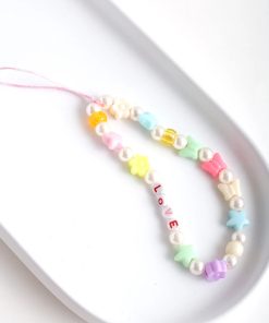 Love Pearl Phone Wristlet Strap
