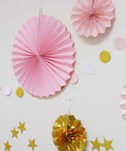 Official Key Items- Pink Paper Fan Decor