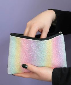 Alternative view of a2o Lab Makeup Pouch - Pink Glitter