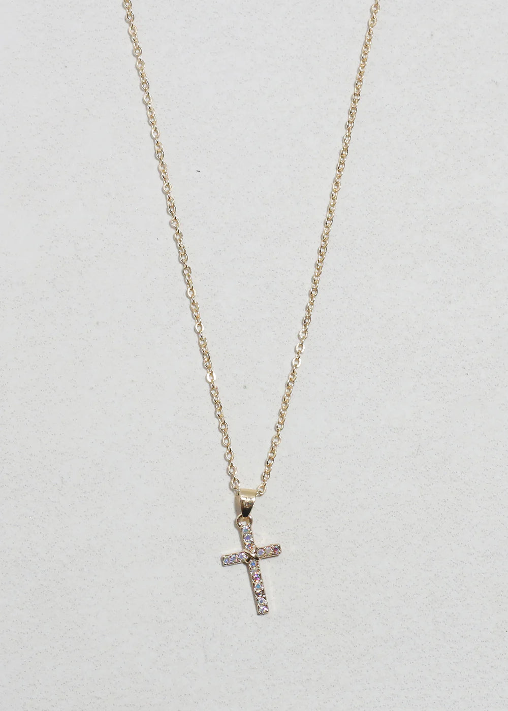 Radiant Faith Cross Necklace - Image 2