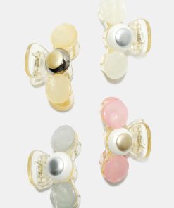 Enamel Circle Jaw Clip
