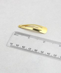 Alternative view of 12 PCS Silver Snap Hair Clips