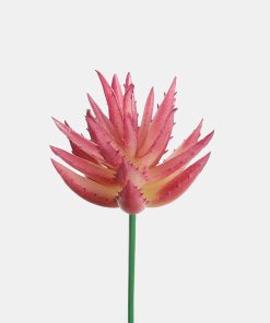 Official Key Items Artificial Succulents - Pink 5 Layered Cape Aloe