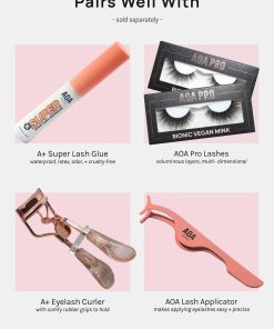 Alternative view of AOA Pro Eyelash Book - Purple