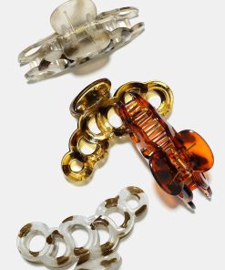 Linked Circle Claw Clip