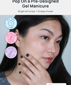 Alternative view of AOA Paw Paw Gel Polish Strips: Blvk