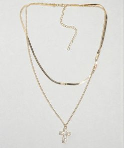 The Lumière Cross Necklace