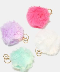 Pom Pom Keychain
