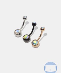 Miss A Body Jewelry - Dangle Belly Button Ring