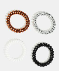 4-Piece Spiral Hair Ties
