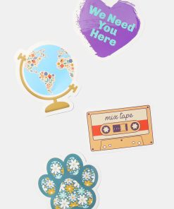 Alternative view of Official Key Items Sticker - Floral Paw