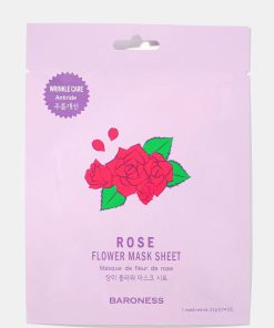 Rose Flower Face Sheet Mask