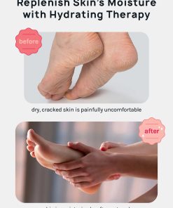 Alternative view of A+ Gel Lined Moisturizing Spa Sock