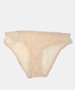 Beige Lace Bikini