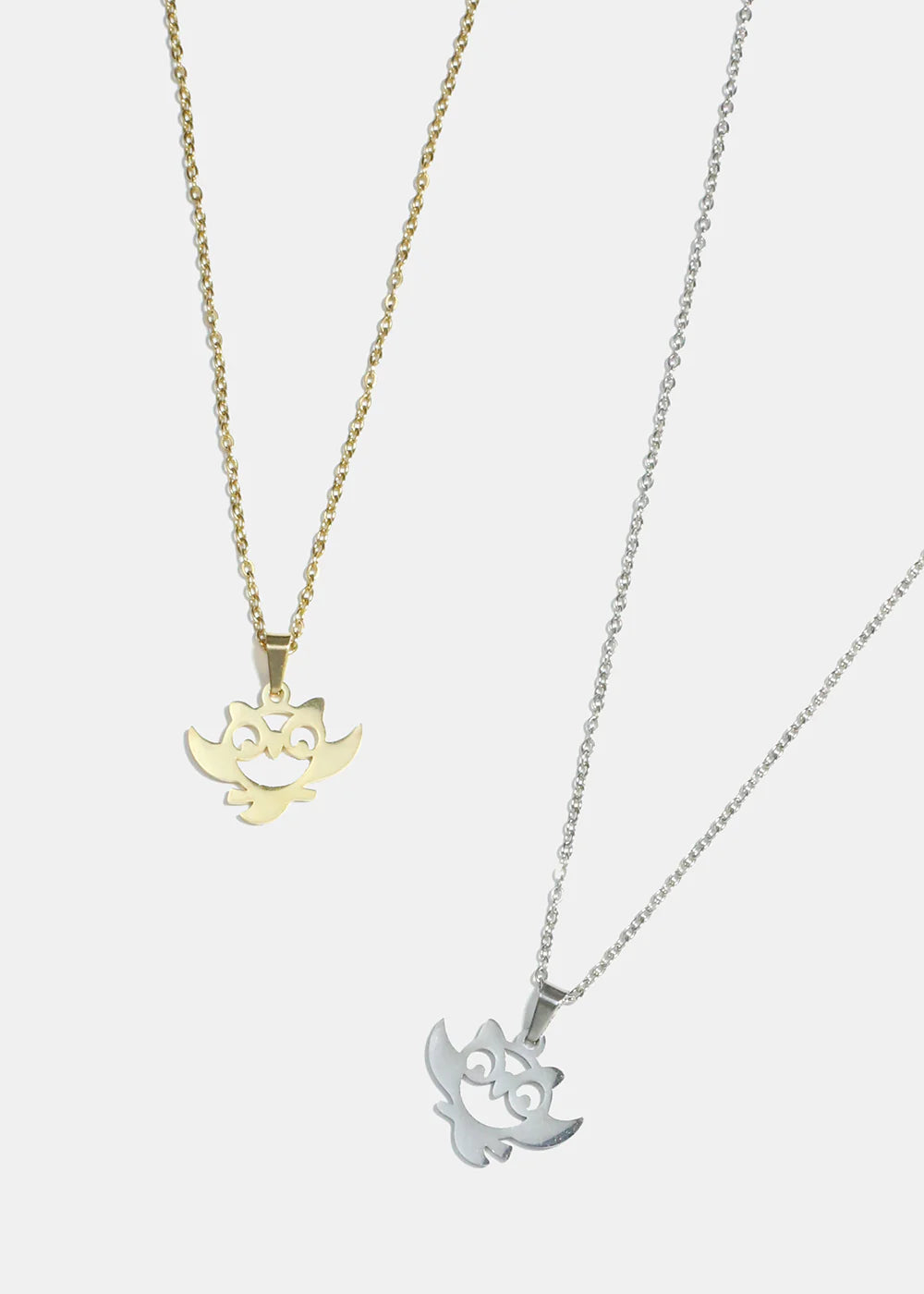 Owl Charm Necklace - Image 3