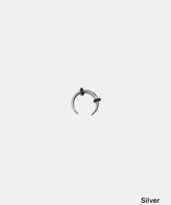 Alternative view of Miss A Body Jewelry - Septum Horseshoe Hoop Earring