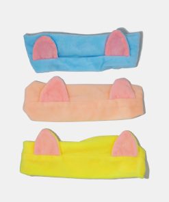 Soft Cat Ear Spa Headband