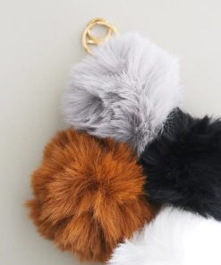 Pom Pom Keychain