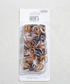 500 PCS Mini Assorted Elastic Rubber Hair Bands