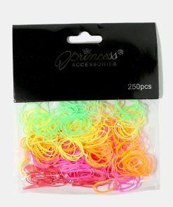 Alternative view of 250-Piece Neon Hair Elastics