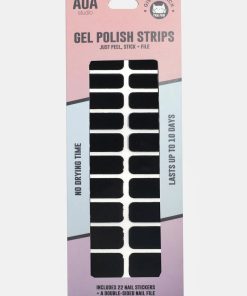 AOA Paw Paw Gel Polish Strips: Blvk
