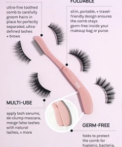 Alternative view of AOA Foldable Eyelash + Brow Comb