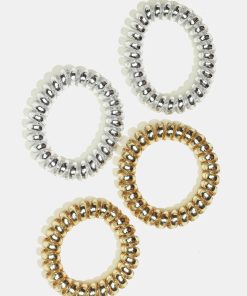 4-Piece Spiral Hair Ties