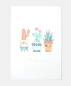 Thank You Plant Greeting Card