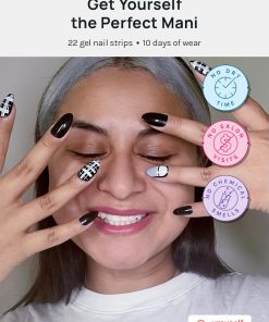 Alternative view of AOA Paw Paw Gel Polish Strips: Silver Lining