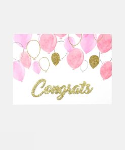 Congrats Balloons Greeting Card