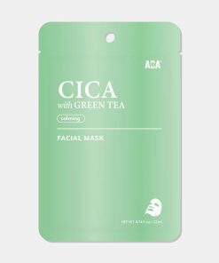 AOA Skin Cica with Green Tea Calming Facial Mask