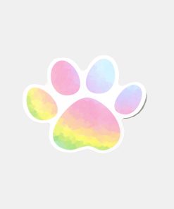 Official Key Items Sticker - Watercolor Paw