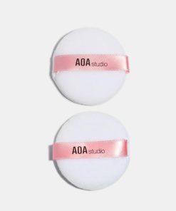 AOA Cotton Powder Puff- 2 Pack